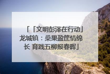 「文明彭泽在行动」龙城镇：桑果盈筐情绵长 育践五柳报春晖