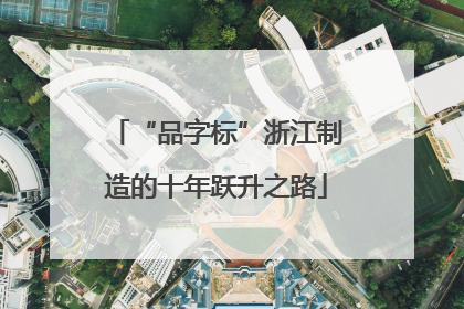 “品字标”浙江制造的十年跃升之路