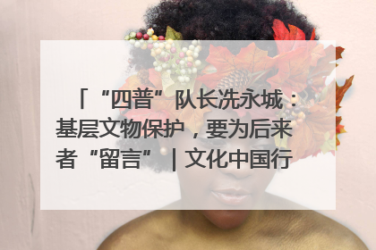“四普”队长冼永城：基层文物保护，要为后来者“留言”｜文化中国行·我在广东找文物