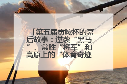第五届贡嘎杯的幕后故事：逆袭“黑马”、常胜“将军”和高原上的“体育奇迹”丨微纪录