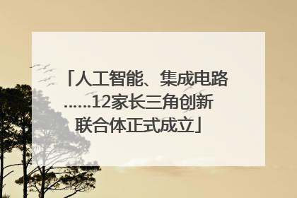 人工智能、集成电路……12家长三角创新联合体正式成立