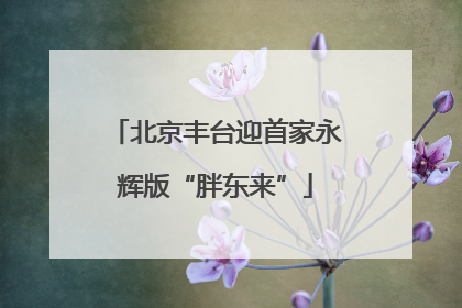 北京丰台迎首家永辉版“胖东来”