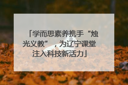 学而思素养携手“烛光义教”，为辽宁课堂注入科技新活力