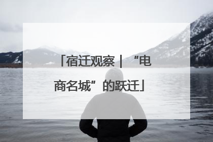 宿迁观察｜“电商名城”的跃迁