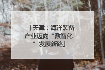 天津：海洋装备产业迈向“数智化”发展新路