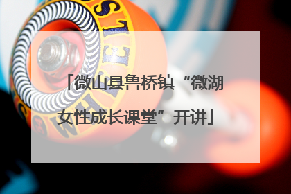 微山县鲁桥镇“微湖女性成长课堂”开讲