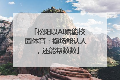 松阳以AI赋能校园体育：操场能认人，还能帮数数