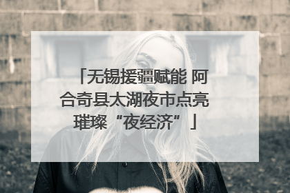 无锡援疆赋能 阿合奇县太湖夜市点亮璀璨“夜经济”
