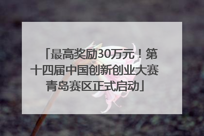 最高奖励30万元！第十四届中国创新创业大赛青岛赛区正式启动
