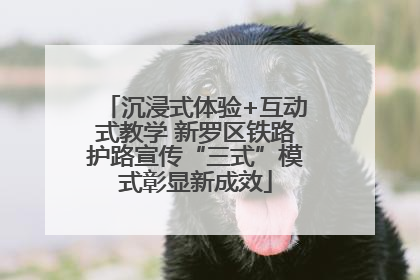 沉浸式体验+互动式教学 新罗区铁路护路宣传“三式”模式彰显新成效