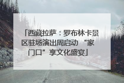 西藏拉萨：罗布林卡景区驻场演出周启动 “家门口”享文化盛宴