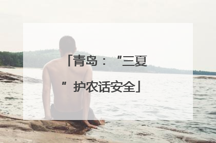 青岛：“三夏”护农话安全