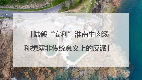 陆毅“安利”淮南牛肉汤 称想演非传统意义上的反派