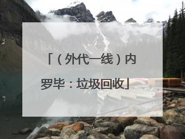 （外代一线）内罗毕：垃圾回收