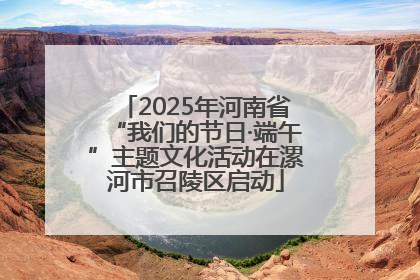 2025年河南省“我们的节日·端午”主题文化活动在漯河市召陵区启动