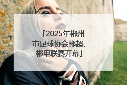 2025年郴州市足球协会郴超、郴甲联赛开幕